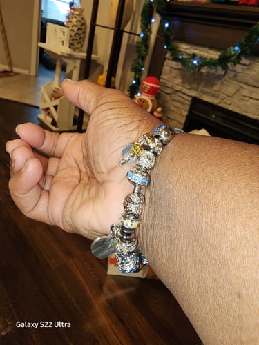 Customer photo review of Piece Of My Heart Bracelet