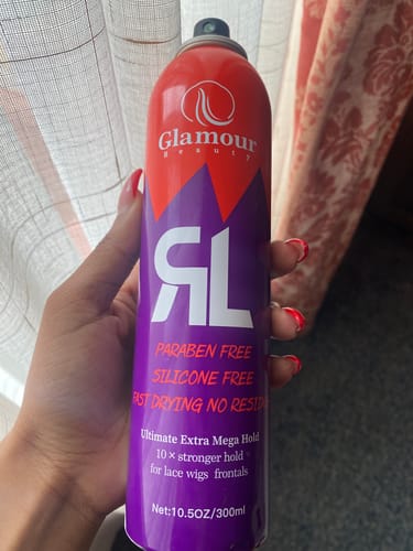 Customer photo review of Glamour Spray Extra Hold 300ml