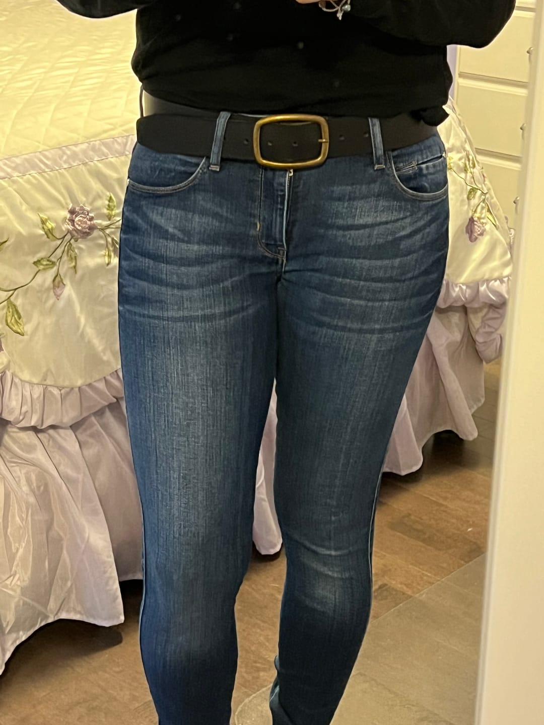 Customer photo review of Design Your Own Belt - Women's Full Grain Leather Belt