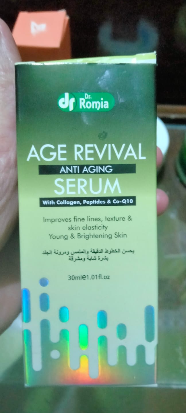 Customer photo review of Age Revival Anti Aging Serum