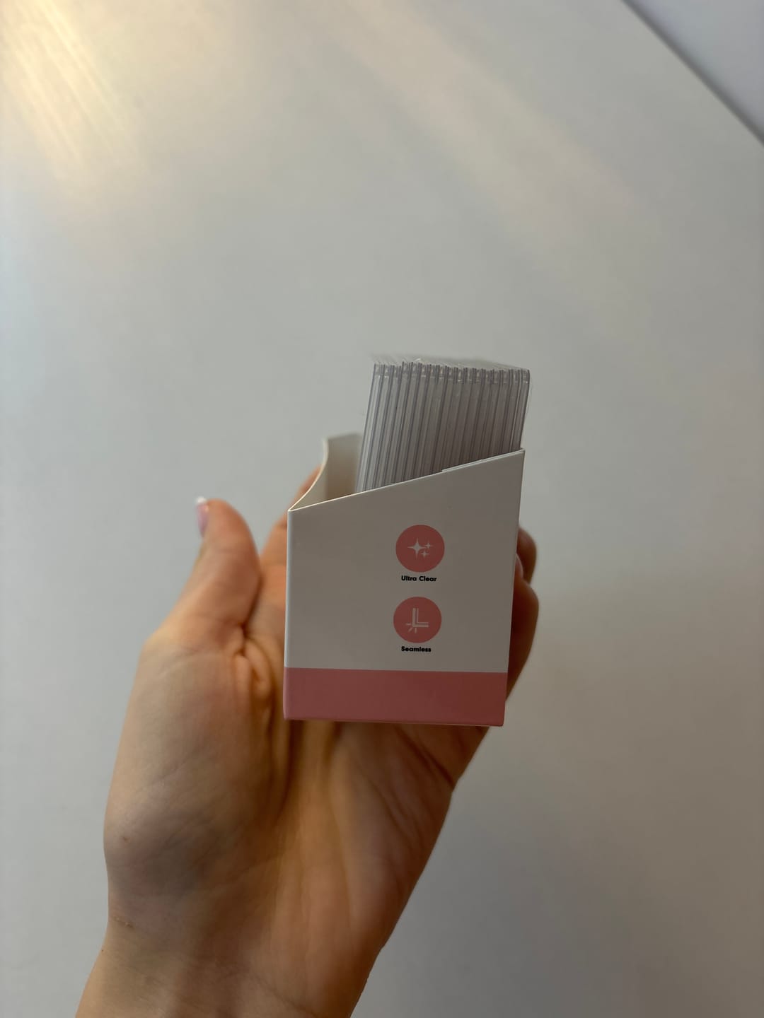 Customer photo review of PREMIUM CLEAR 3 X 4" TOPLOADER