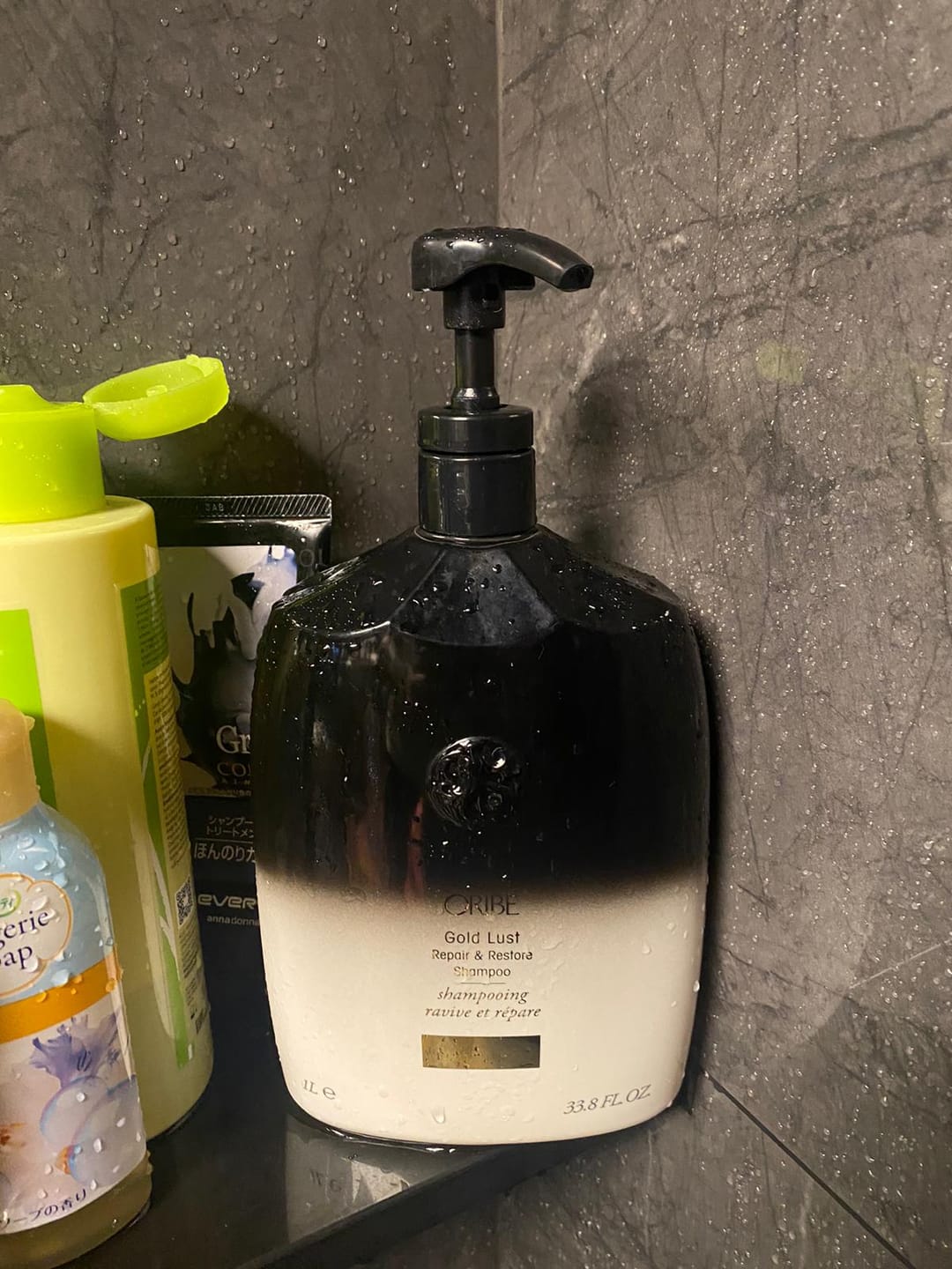 Customer photo review of Gold Lust Repair & Restore Shampoo