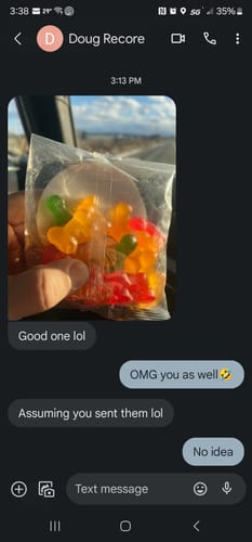 Customer photo review of Bag of Dicks
