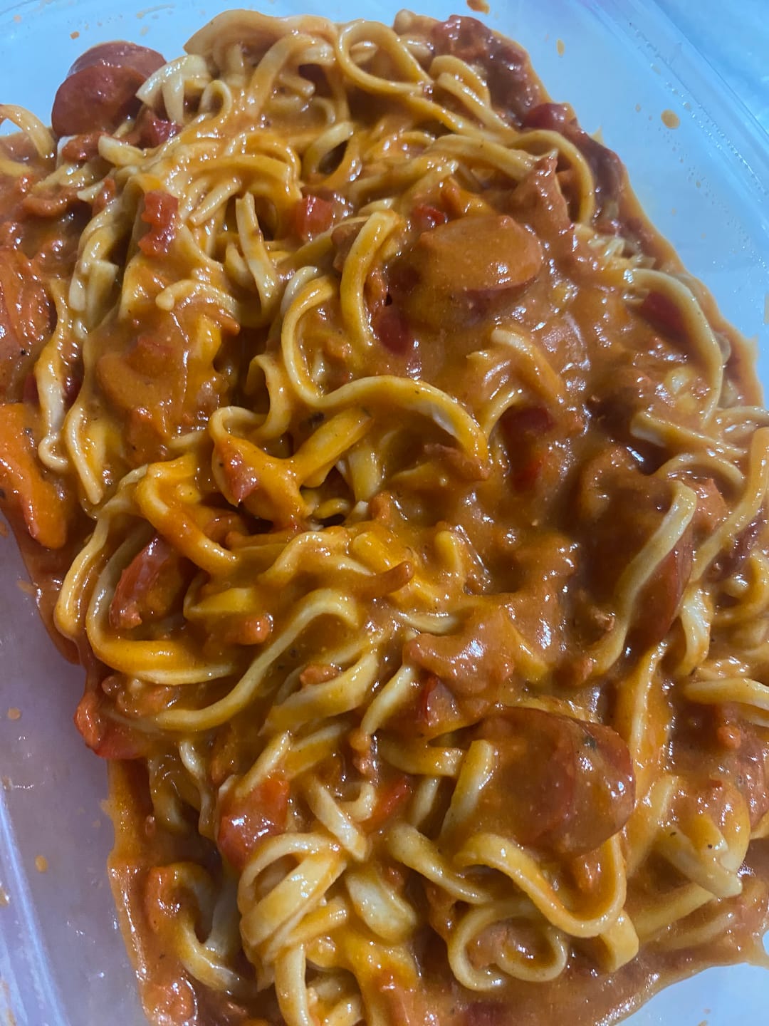 Customer photo review of Qetoe Organic Low Carb Spaghetti - 4 x Value Pack