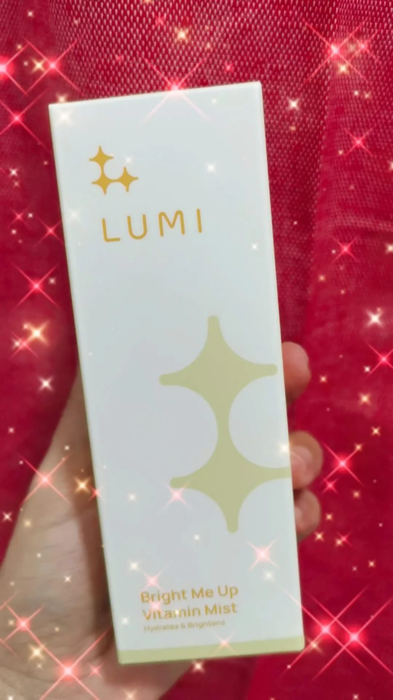 Customer photo review of Bright Me Up Vitamin Mist
