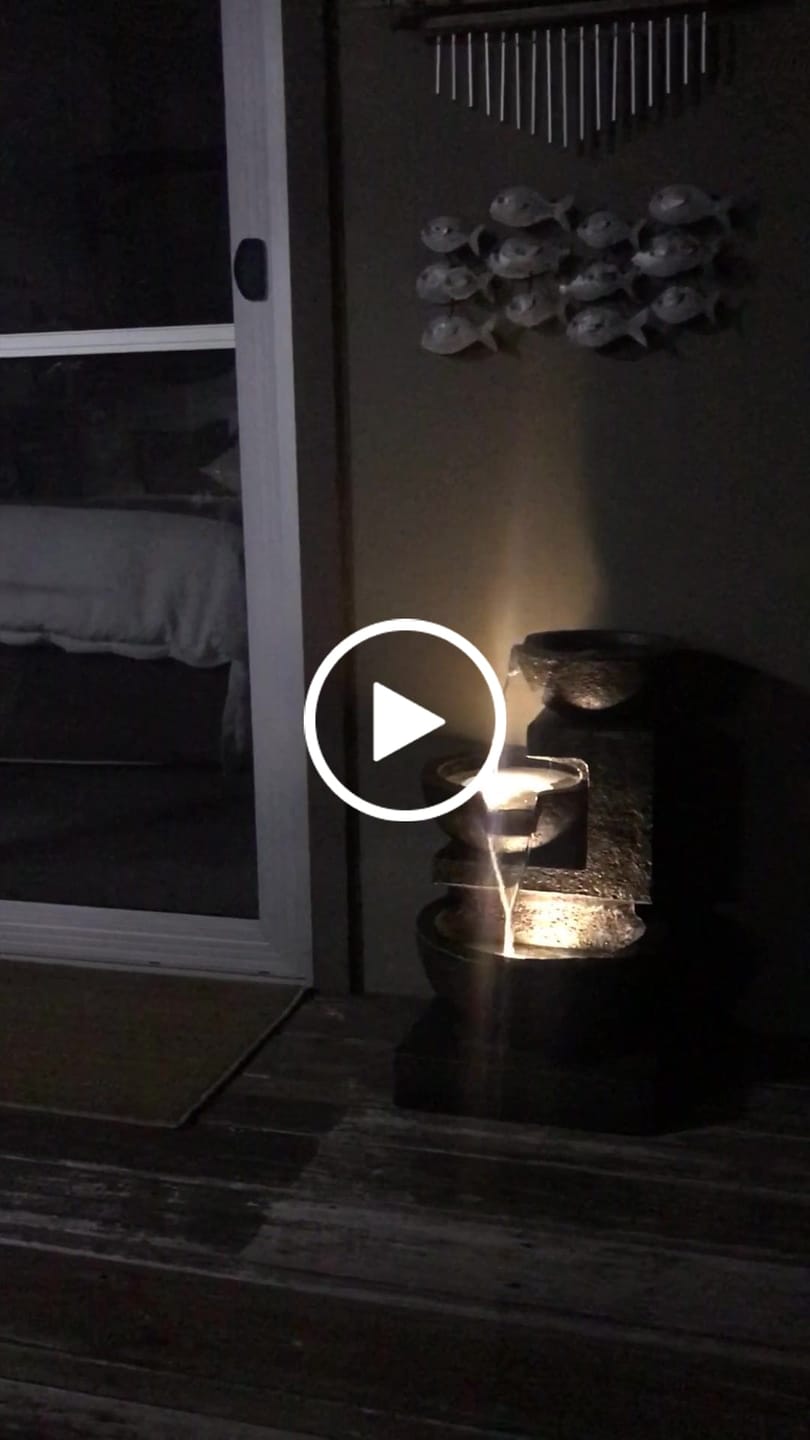 Customer video review of Carmen 3-Tier Garden Water Feature - Best Seller