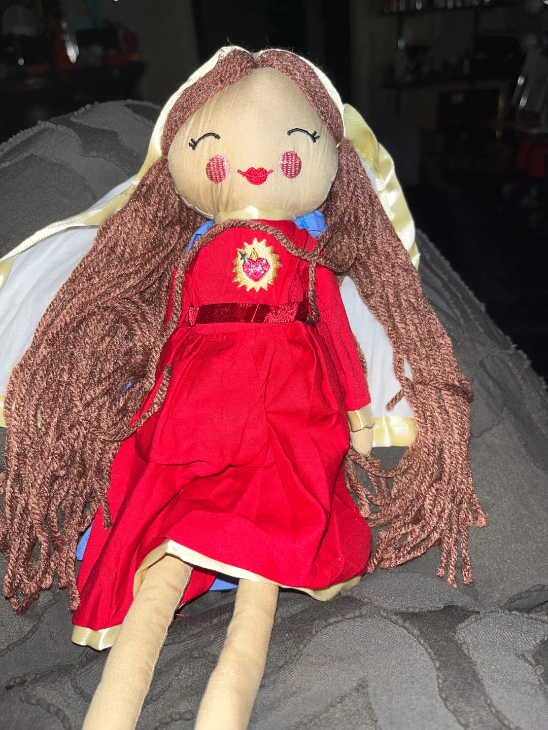 Customer photo review of Immaculate Heart of Mary Rag Doll