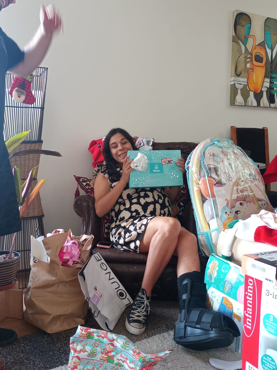 Customer photo review of Envoltorio caja de regalo con cinta