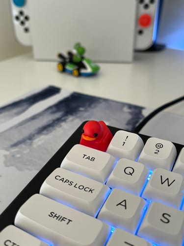 Customer photo review of Duckey Keycap