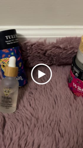 Customer video review of Serum antiedad especial flacidez TULUM