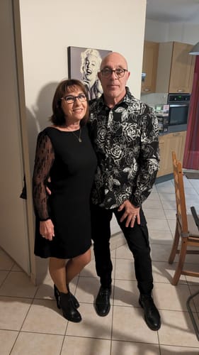 Customer photo review of Chemise en coton imprimé de  motifs floraux homme