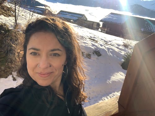 Customer photo review of Vrai piercing nez Stella