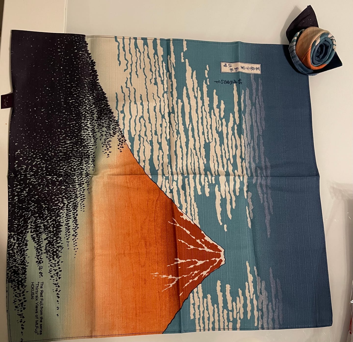 Customer photo review of Art Furoshiki 48cm | South Wind, Clear Sky