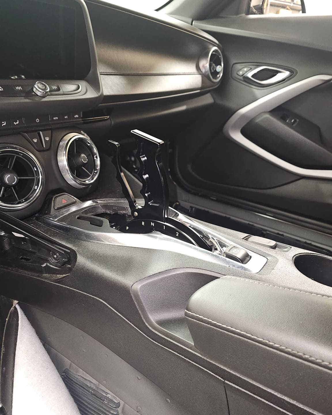 Customer photo review of Operator Shifter MAC Valve Mounting Bracket