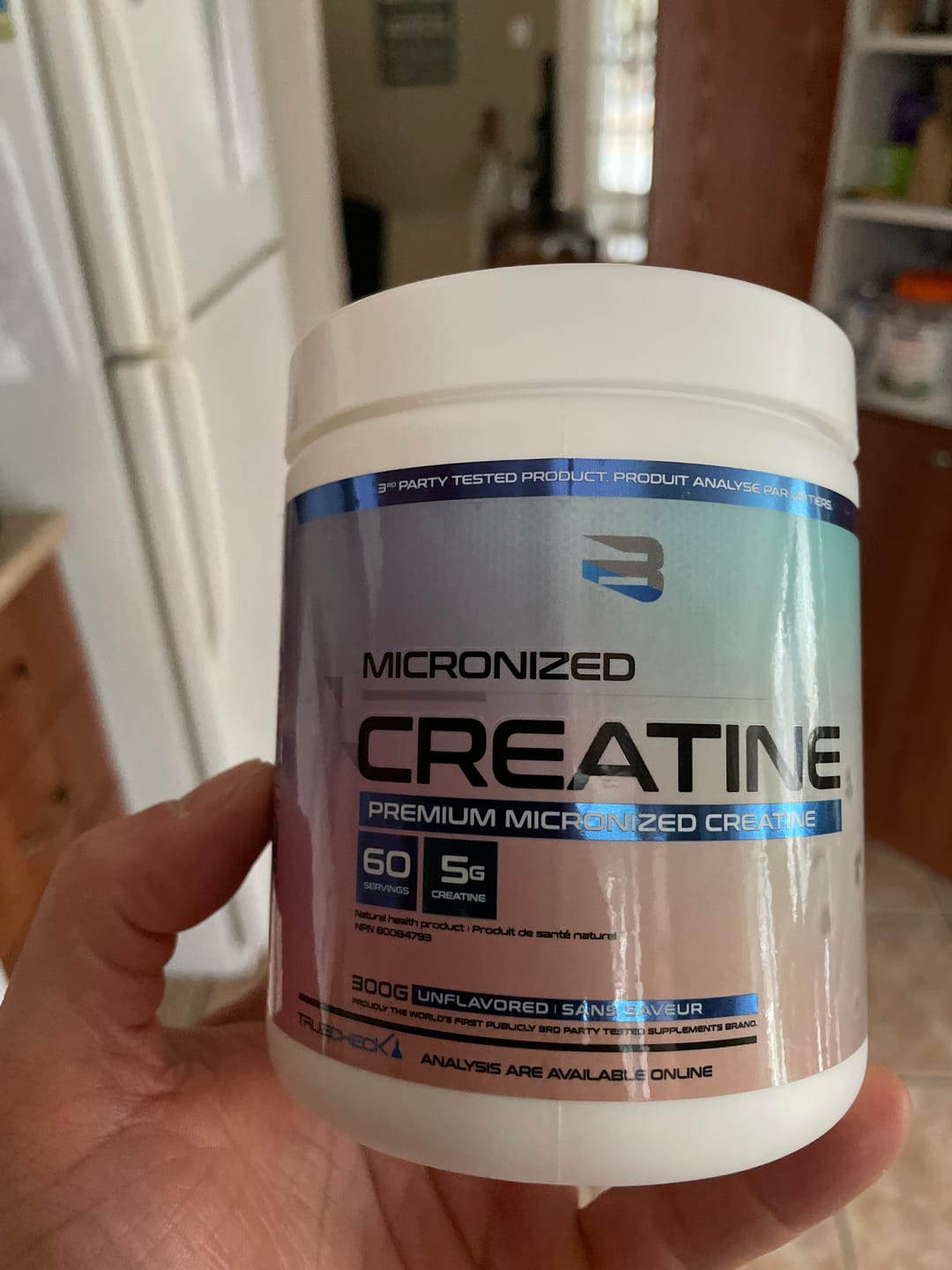 Customer photo review of Believe - Créatine Micronisée 300g