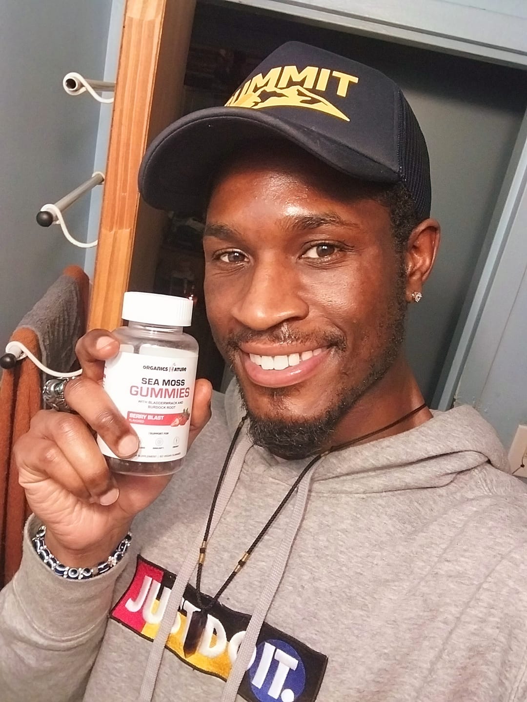 Customer photo review of Irish Sea Moss Gummies With Bladderwrack & Burdock