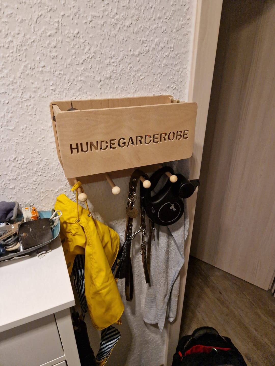 Customer photo review of PERSONALISIERUNG: Hundegarderobe Classic