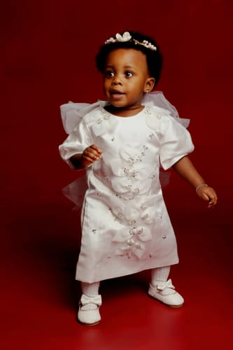 Qcy I. review of Baby Girl Birthday Dresses Embroidery Bead Sequin Princess Dress Toddler Party Dress image 1 out of 1