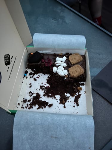 Customer photo review of Vegan brownie