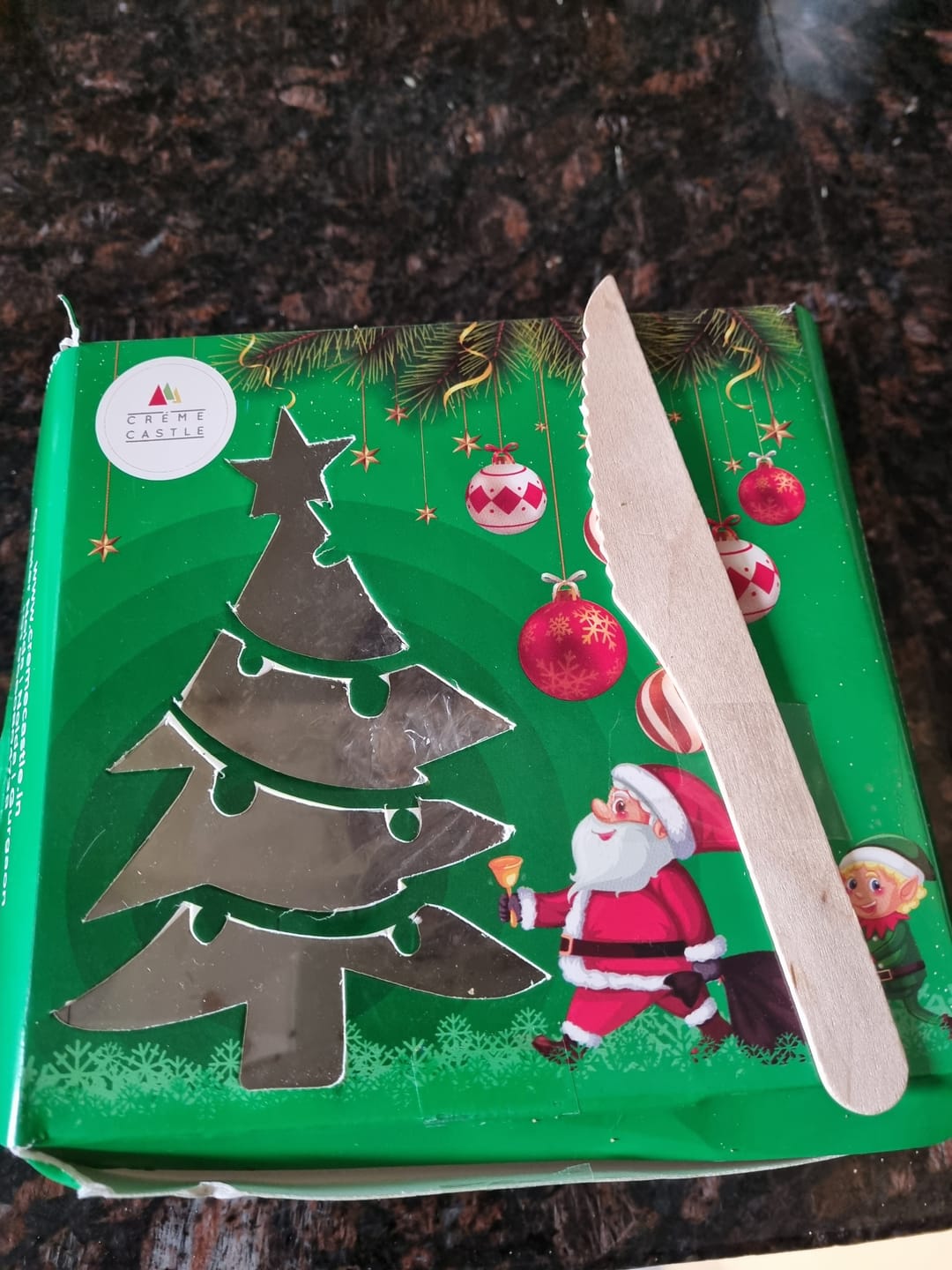 Customer photo review of Eggless Christma Plum Cake