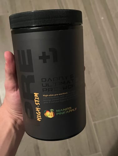 Customer photo review of +1© Danny's Ultimate Pre Workout (high-stim)