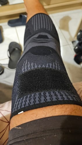 Customer photo review of Shockproof Combat Kneepads