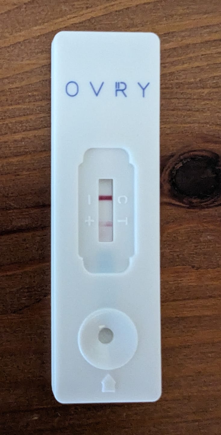 Customer photo review of Male Fertility Test