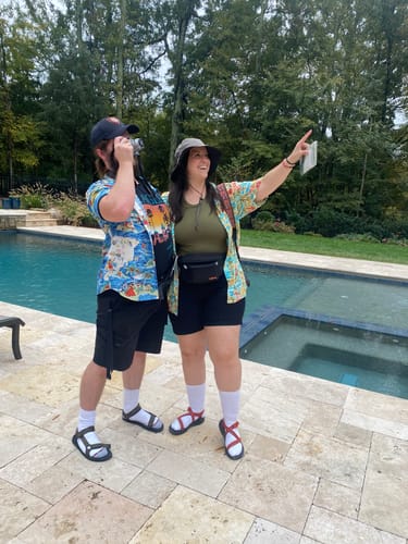 Customer photo review of Loose High Neck Brami (Full Length)