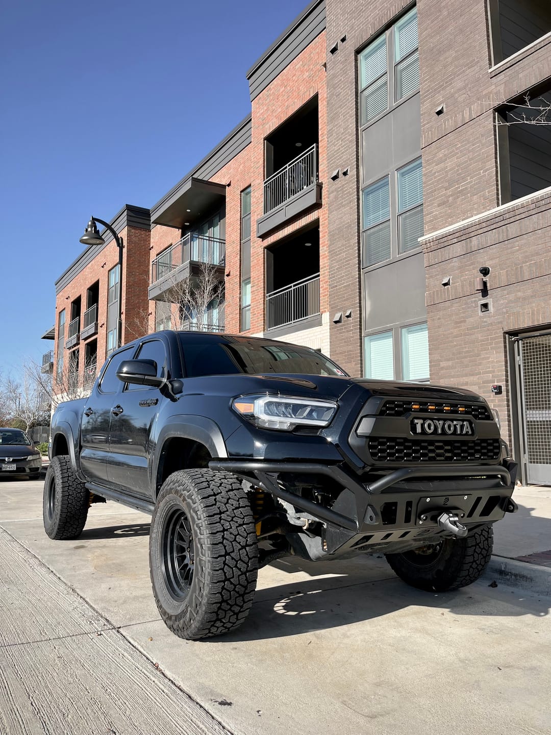 Customer photo review of OPENROAD 13,000 lbs Winch with Synthetic Rope - Panther Series 2s