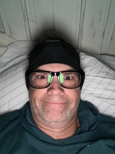 Customer photo review of CozyBand Wireless Headphones