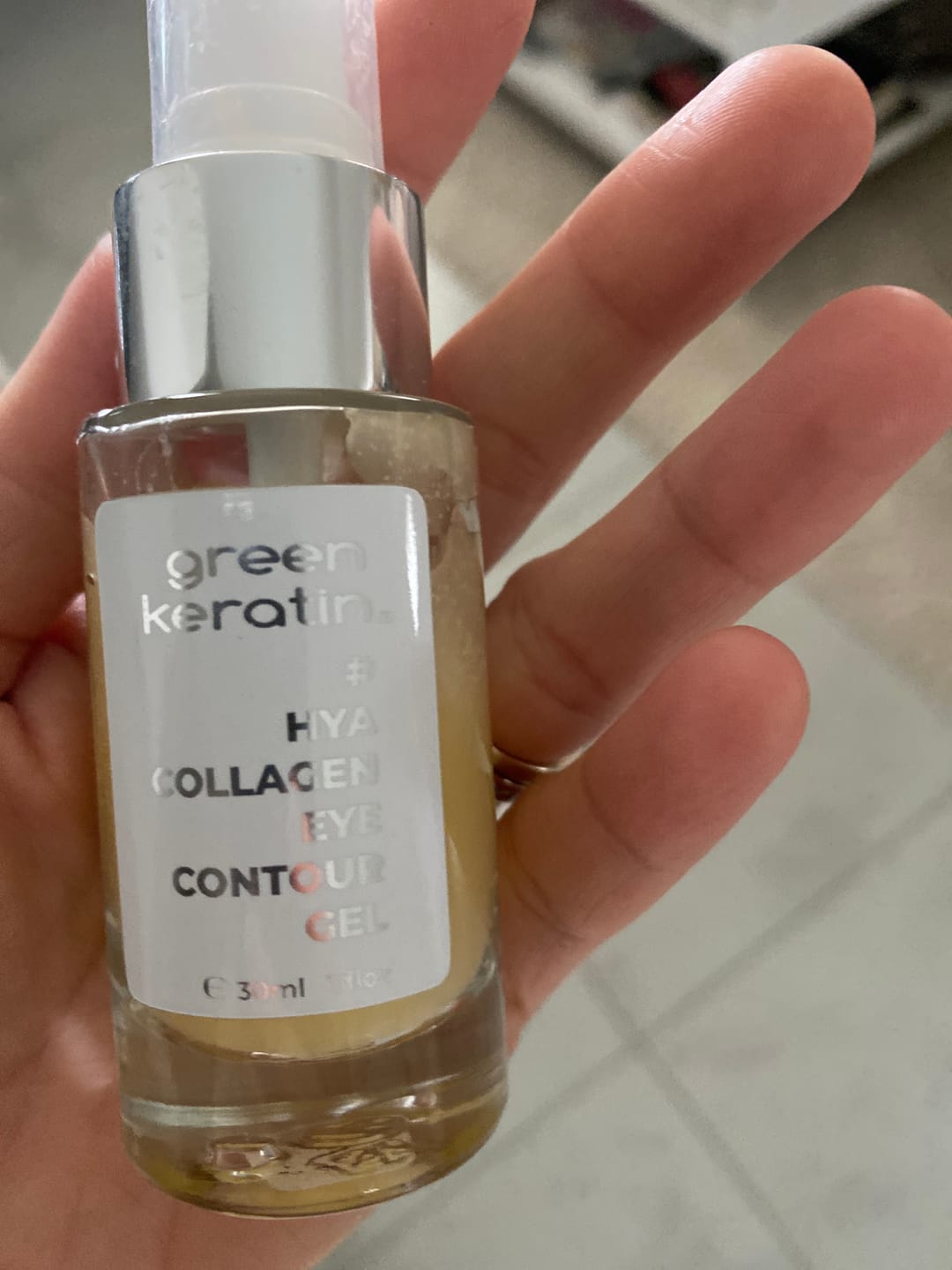 Customer photo review of HYACOLLAGEN - Gel pour le Contour des Yeux