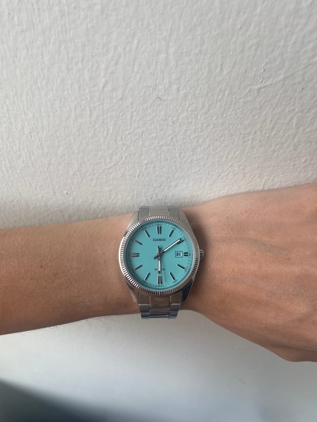 Customer photo review of Reloj Casio Análogo MTP-1302PD-2A2V Tiffany 38,5mm