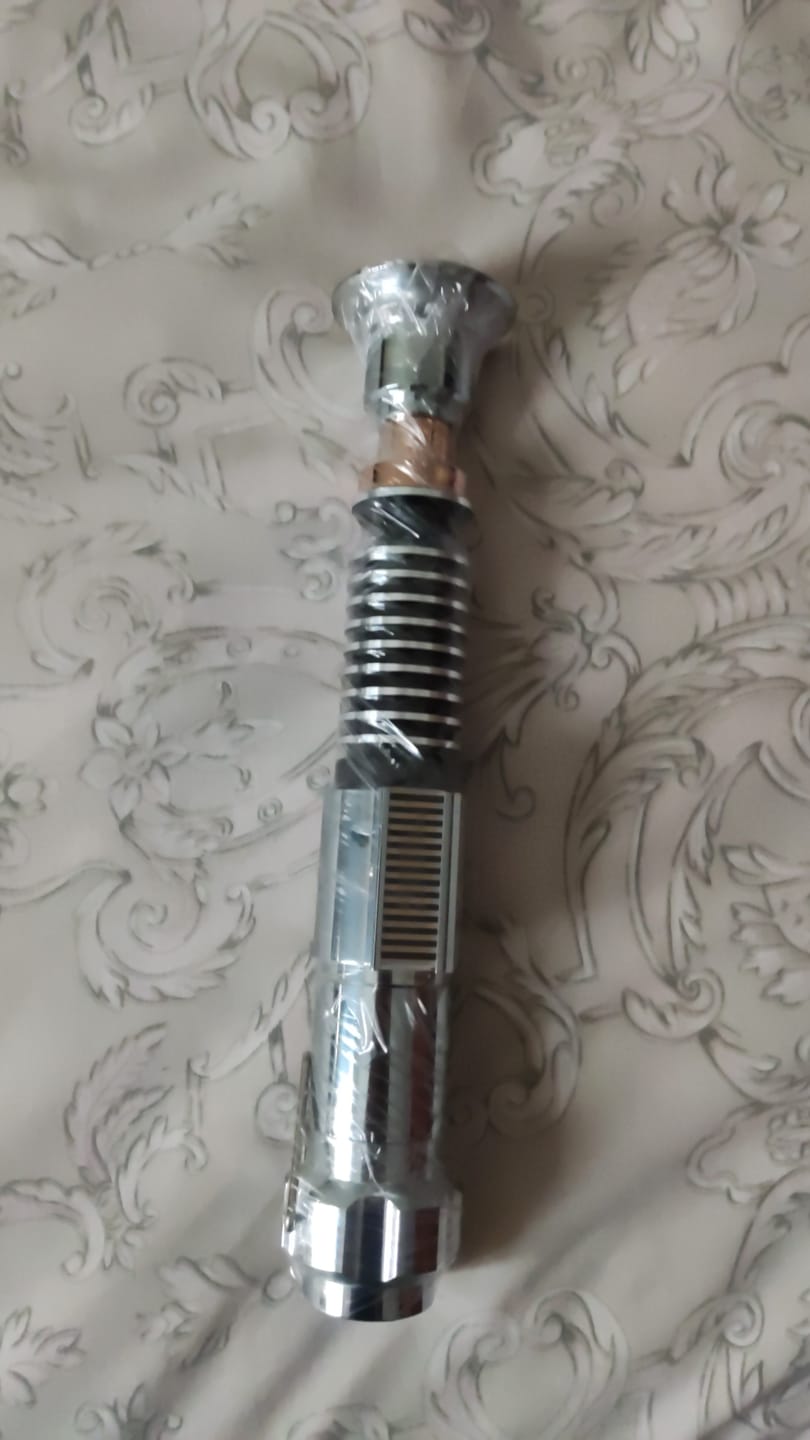 Customer photo review of GRAN OFERTA BLACK FRIDAY! Luke Skywalker B Lightsaber
