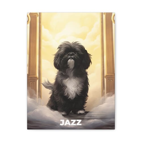 Customer photo review of Heavens Gate - Custom Pet Canvas