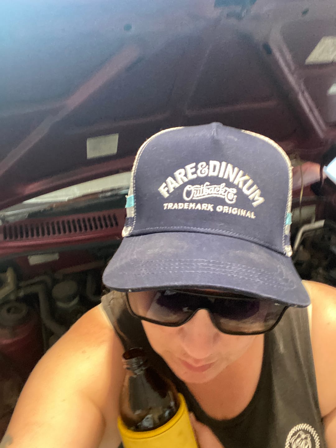 Customer photo review of Outback Trucker Navy