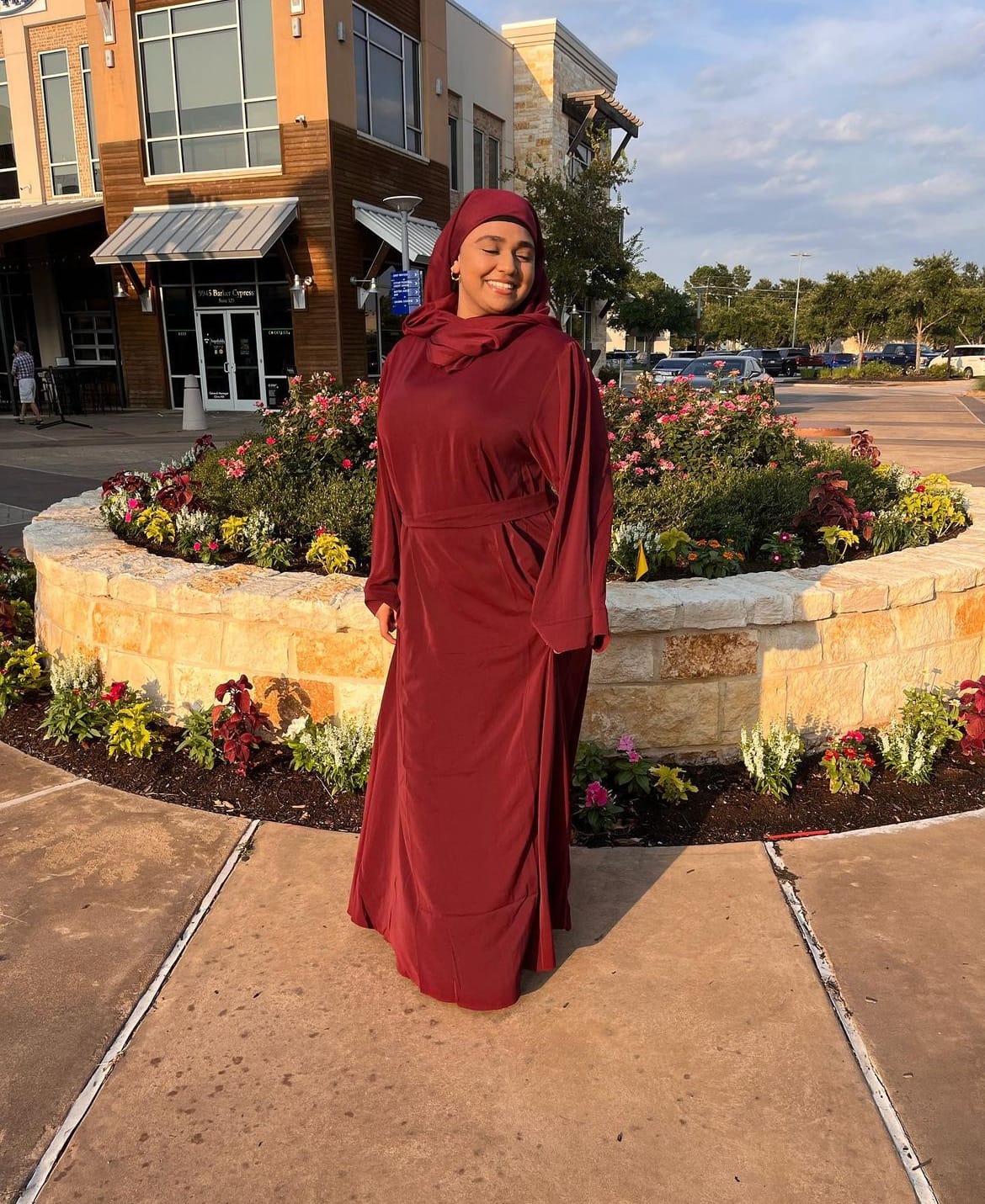Customer photo review of Khatijah Abaya - Maroon