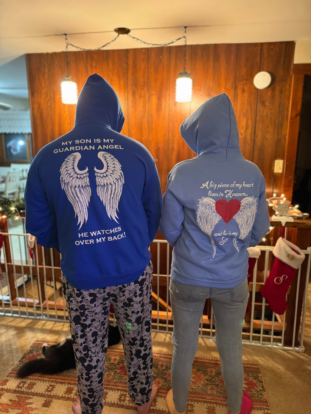 Customer photo review of Son - A Big Piece of my Heart Hoodie