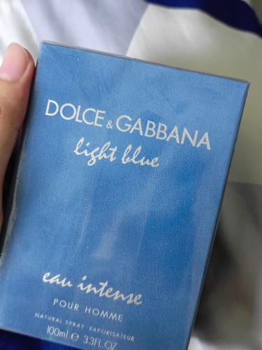 Customer photo review of Dolce & Gabbana Light Blue Eau Intense Pour Homme 125ml