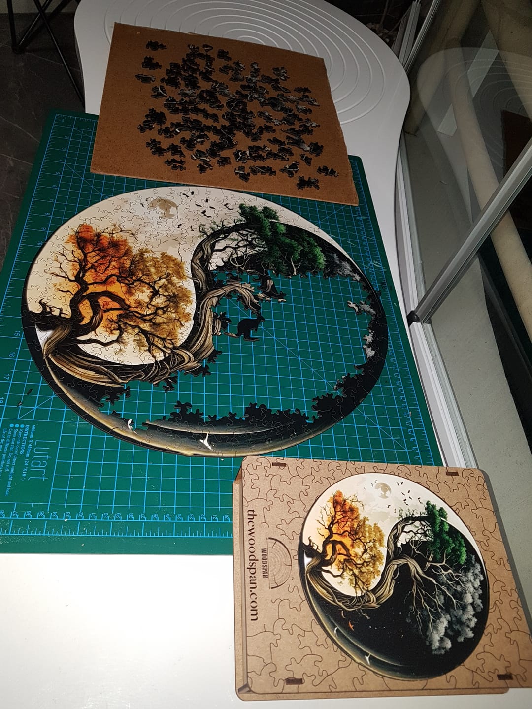 Customer photo review of Yin Yang - Ahşap Puzzle