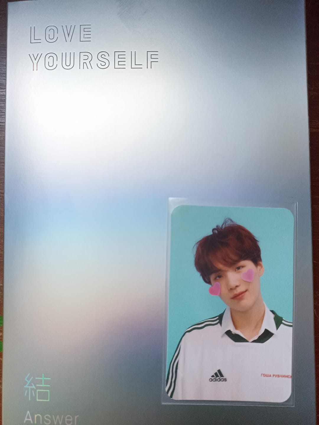Customer photo review of BTS - REPACKAGE ALBUM LOVE YOURSELF 結 ANSWER