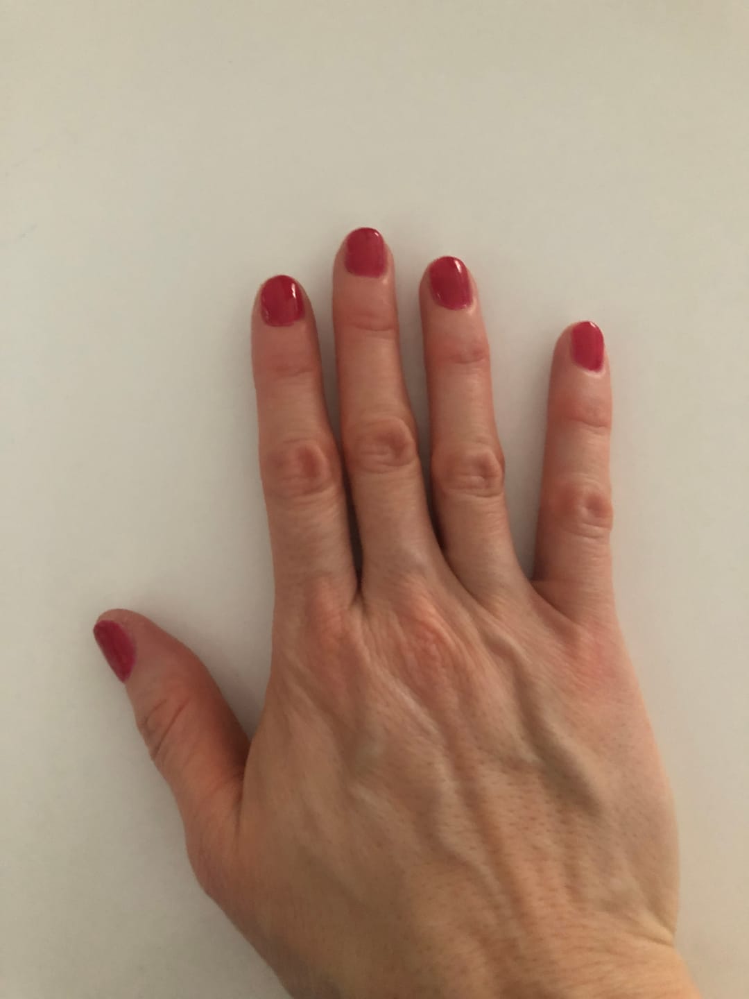Customer photo review of Smalto Semipermanente LCI -  Rosso Chanel