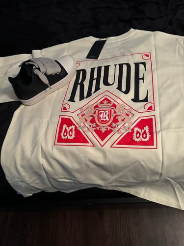 Customer photo review of RHUDE T-Shirts