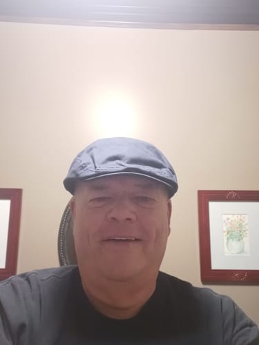 Customer photo review of Big Hooligan Cap, Navy Cotton