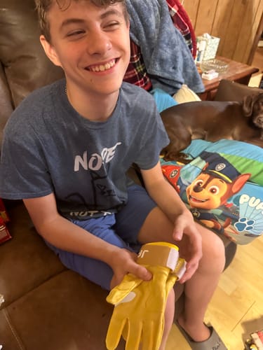 Customer photo review of Jax Model One Limited Edition STANDOUT Yellow - STRAP CUFF