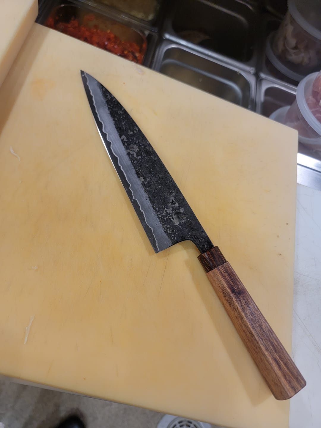 Customer photo review of Ceramic Honing Rod (50% OFF with any Knife)