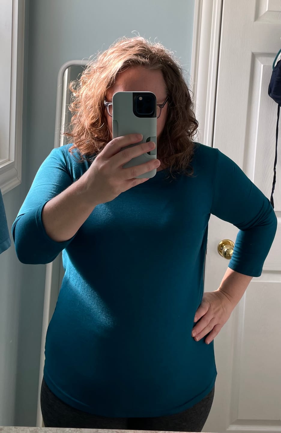 Customer photo review of *Freshly Baked* Boatneck Top - Boxing Week