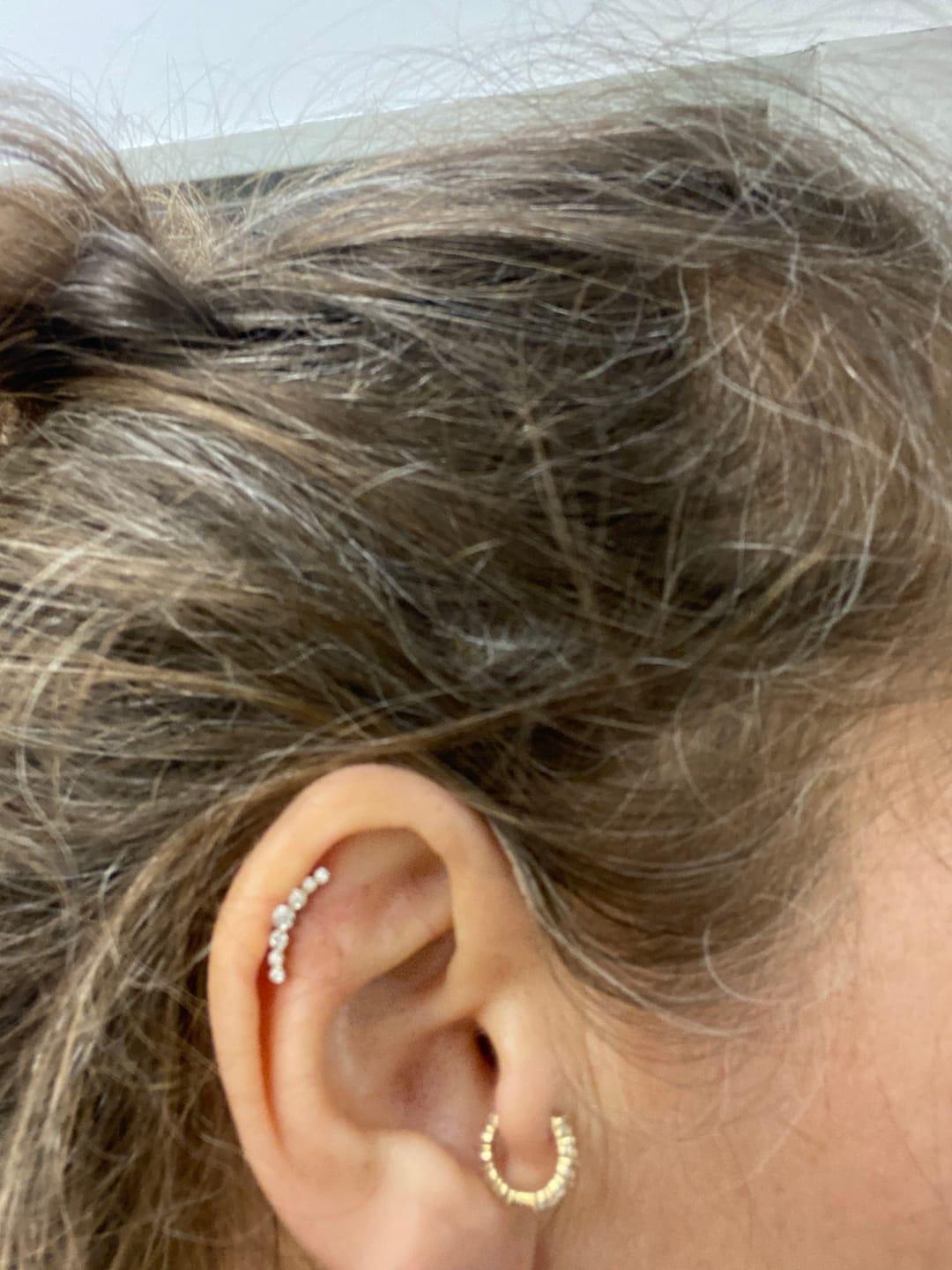 Customer photo review of Jiena Piercing | Titan
