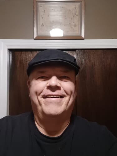 Customer photo review of Big Hooligan Cap, Navy Cotton