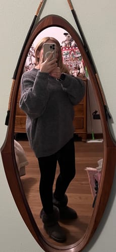 Customer photo review of Leggins classico felpato push-up - Taglie fino alla XXL
