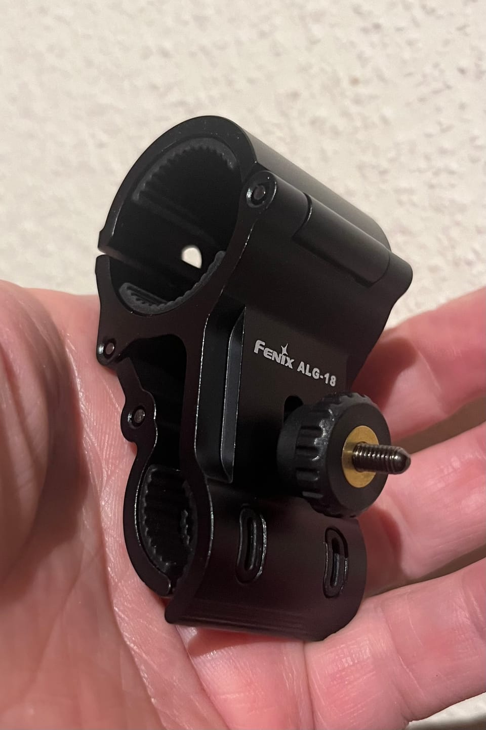 Customer photo review of Fenix ALG-18 support de baril de fusil pour lampe torche
